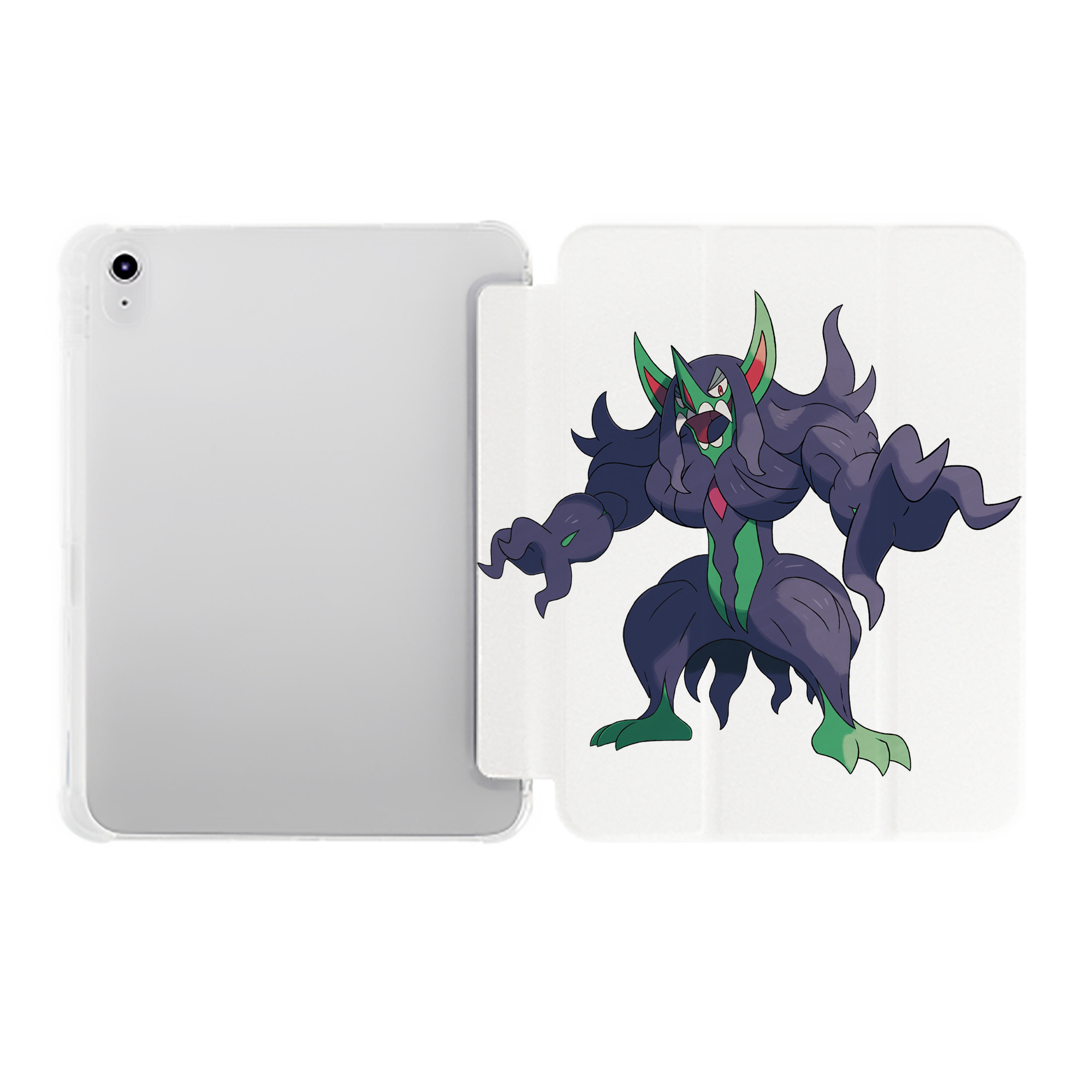 （画像用） ポケットモンスター Pokémon IPad ケース ペン収納付き 三つ折りスタンド PUレザー×シリコン 対応機種9.5/10.5/10.9インチ